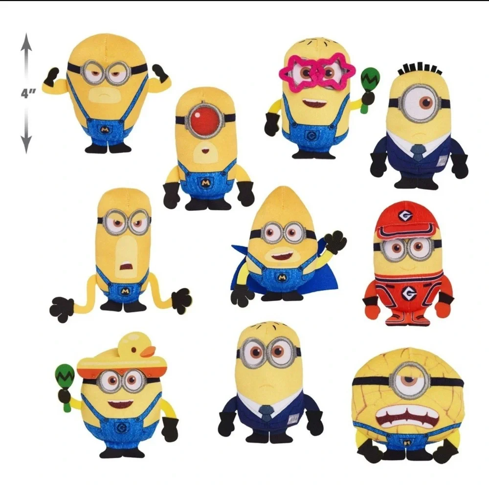 Set4 - Despicable Me 4 Mini Collectible Figures